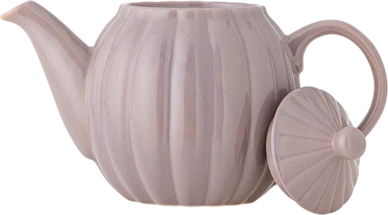 Teekanne Steingut Bloomingville Latina Rose – Vintage-Design