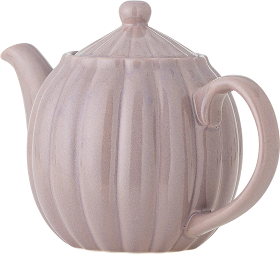 Teekanne Steingut Bloomingville Latina Rose – Vintage-Design