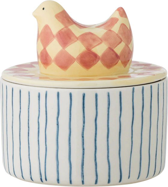 Vorratsdose Bloomingville Biona Rose Steingut Unikat Design