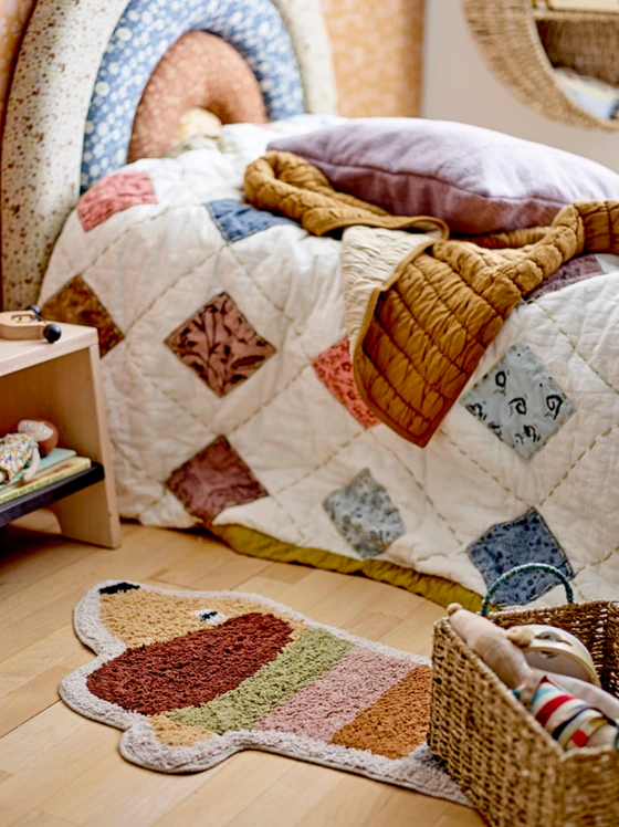 Kinderhocker Massivholz Bloomingville Jela Natur Buche