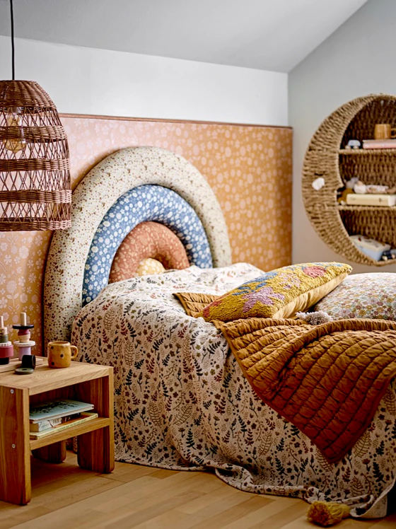 Wohndecke Gelb Filipa Bloomingville – Recycelte Baumwolle