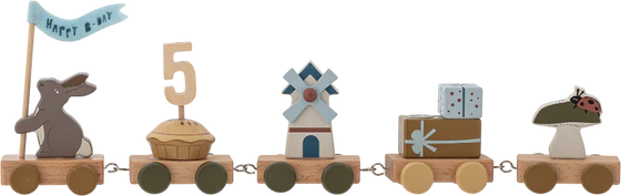 Geburtstagszug Bloomingville MINI Alfi Braun FSC®100% MDF