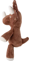 Babyrassel Dinosaurier Bloomingville Fintan Braun Baumwolle