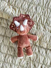 Babyrassel Dinosaurier Bloomingville Fintan Braun Baumwolle