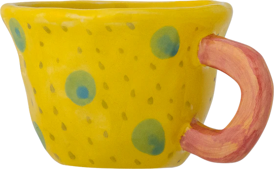 Kindertasse Steingut Gelb Nini Bloomingville MINI Robust