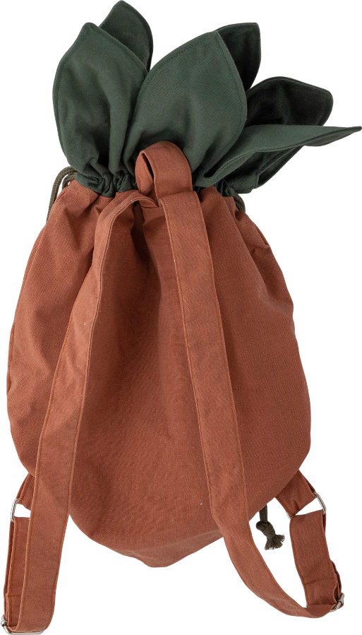 Kindertasche Leinen Orange Bloomingville – Leicht & Atmungsaktiv