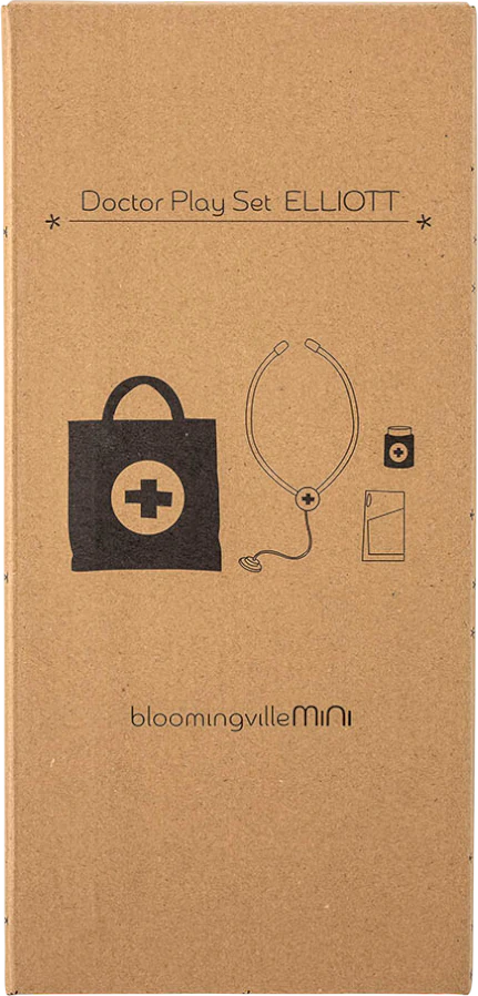 Arzt-Spielset für Kinder Bloomingville Elliott Rot FSC® MDF