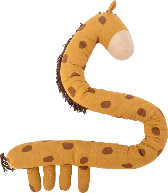 Kuscheltier Giraffe Bloomingville Ibber Orange Baumwolle