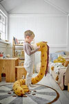 Kuscheltier Giraffe Bloomingville Ibber Orange Baumwolle