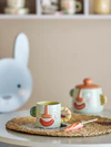 Kindertasse Steingut Blau Bloomingville – Handbemalt Unikat