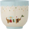 Kindertasse Steingut Blau Bloomingville MINI Celebrate – Spülmaschinengeeignet