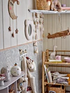 Kinderzimmer-Wandspiegel Bloomingville Baily Weiß Teddybär