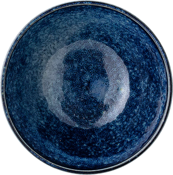 Porzellanschale Bloomingville Camellia Blau – Handgefertigt Unikat