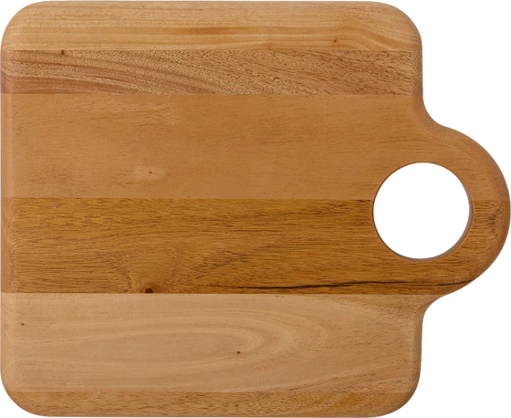 Schneidebrett Massivholz Bloomingville Abbas Mahagoni Natur