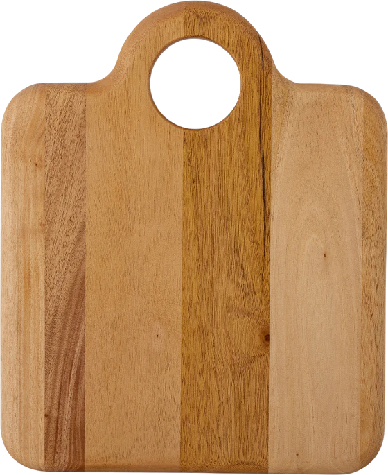 Schneidebrett Massivholz Bloomingville Abbas Mahagoni Natur
