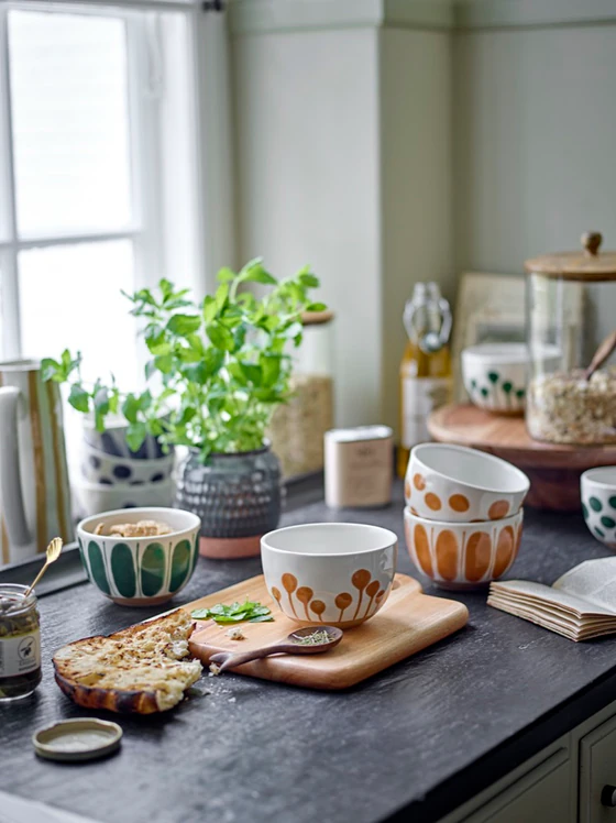 Schneidebrett Massivholz Bloomingville Abbas Mahagoni Natur