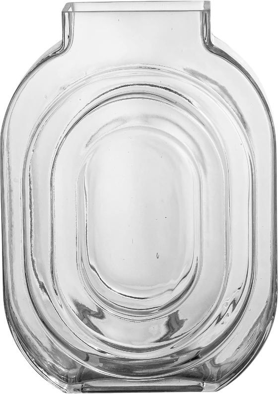 Dekorative Glasvase Rafi Klar Bloomingville – Elegantes Design