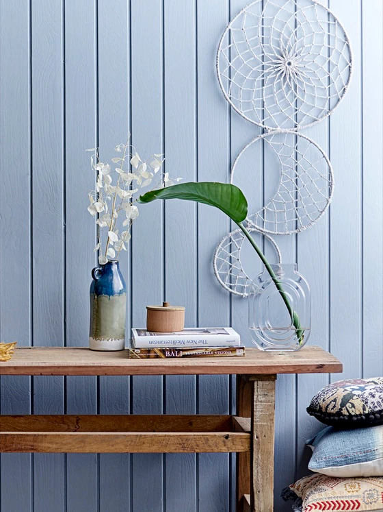 Dekorative Glasvase Rafi Klar Bloomingville – Elegantes Design