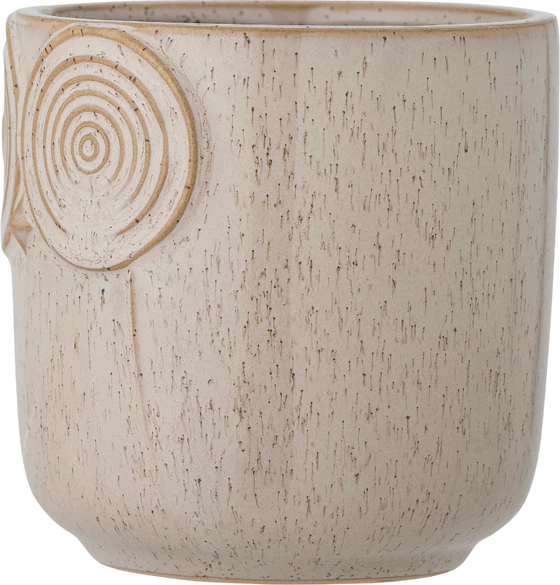 Dekorativer Blumentopf Bloomingville Dallas Natur Steinzeug