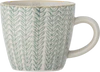Kaffeetasse Bloomingville Maple Grün Steingut Unikat