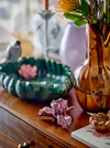 Dekorative Steingut-Figur Bloomingville Rosali Violett – Einzigartiges Design