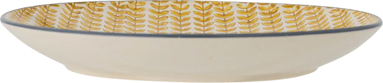Speiseteller Steingut Bloomingville Maple Gelb – Einzigartiges Design