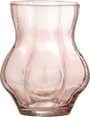 Dekorative Glasvase Bloomingville Tava Vase Rose Glas zartes Design