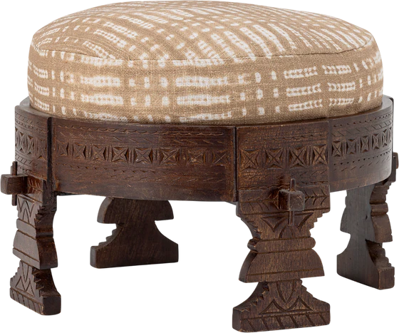 Multifunktionaler Hocker Bloomingville Paloma Mango Braun