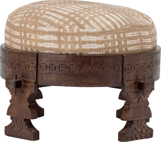 Multifunktionaler Hocker Bloomingville Paloma Mango Braun