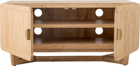 Sideboard Bloomingville Serrone Natur Gummibaumholz 120cm