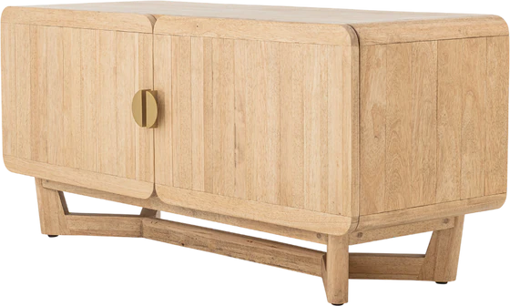 Sideboard Bloomingville Serrone Natur Gummibaumholz 120cm