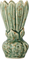 Dekorative Vase Bloomingville Cyrill Grün – Einzigartiges Steinzeug
