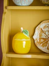 Vorratsdose Steinzeug Gelb Bloomingville Limone luftdicht