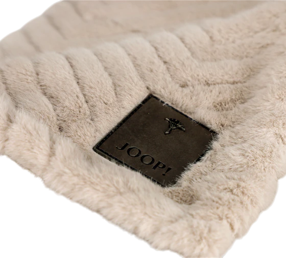 Wohndecke Joop! J!Elegant natur Plaid – Hautsympathisch & Pflegeleicht