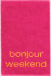 Handtuch Cawö Postcards 100-05 Bonjour – Flauschig Baumwolle