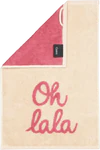 Handtuch Walkfrottier Cawö Postcards 100-11 Oh lala Baumwolle