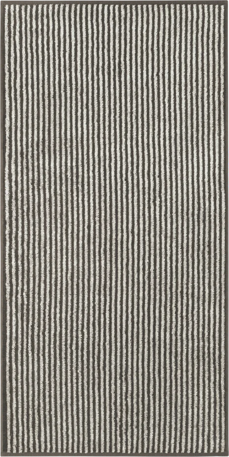 Handtuch Cawö Two-Tone 480-73 Basalt – Flauschig & Saugstark