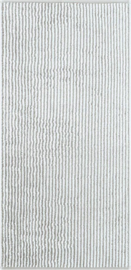 Handtuch Cawö Two-Tone 480-76 Platin – Saugfähig, Hautfreundlich