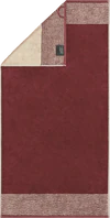 Handtuch Cawö Two-Tone 590-23 Bordeaux – Flauschig & Saugstark