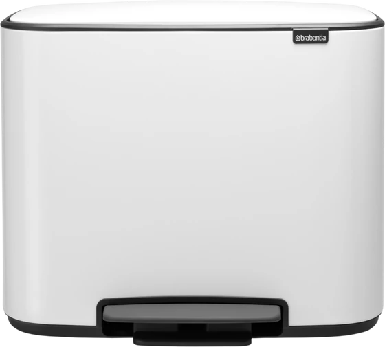 Doppel-Treteimer Brabantia Bo 11L+23L leise Mülltrennung