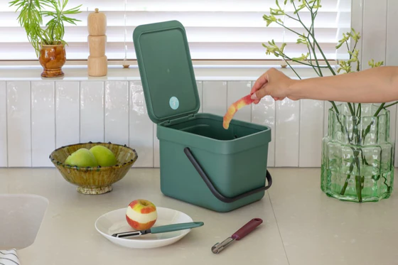 Küchen-Abfallbehälter brabantia Sort & Go 6L Geruchsdicht