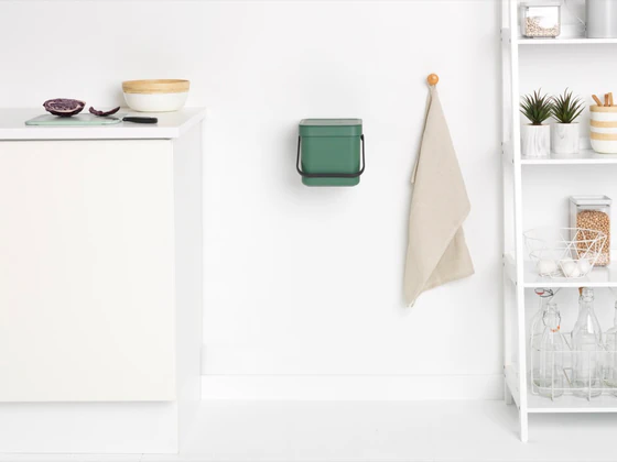 Küchen-Abfallbehälter brabantia Sort & Go 6L Geruchsdicht