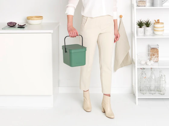 Küchen-Abfallbehälter brabantia Sort & Go 6L Geruchsdicht