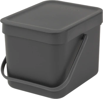 Küchen-Abfallbehälter brabantia Sort & Go 6L Geruchsdicht