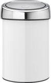 Abfalleimer Touch-Deckel brabantia 3L Edelstahl Brilliant
