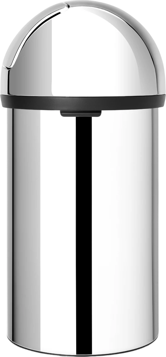 Abfalleimer brabantia Push Bin 60L – Stahlblech, geruchsdicht