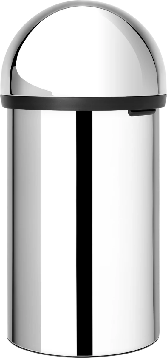 Abfalleimer brabantia Push Bin 60L – Stahlblech, geruchsdicht