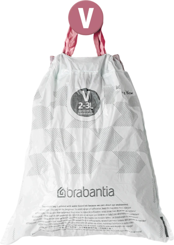 Müllbeutel brabantia PerfectFit 2-3L 20er – Reißfest & Hygienisch