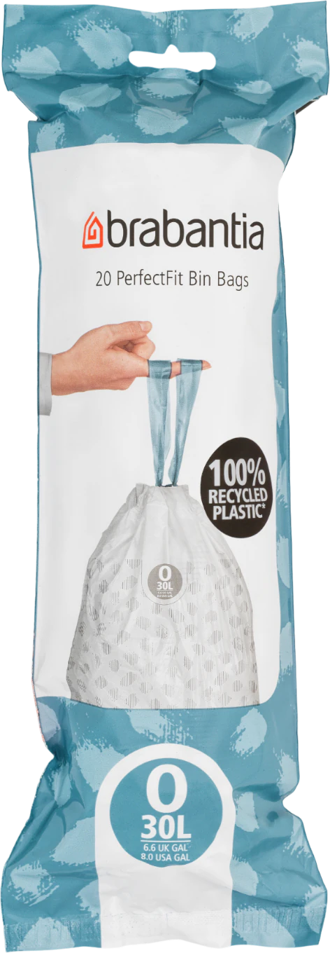 Müllbeutel Zugband brabantia PerfectFit 30L 20er reißfest