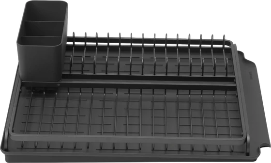 Geschirr-Abtropfgestell brabantia – Edelstahl, Abtropfschale